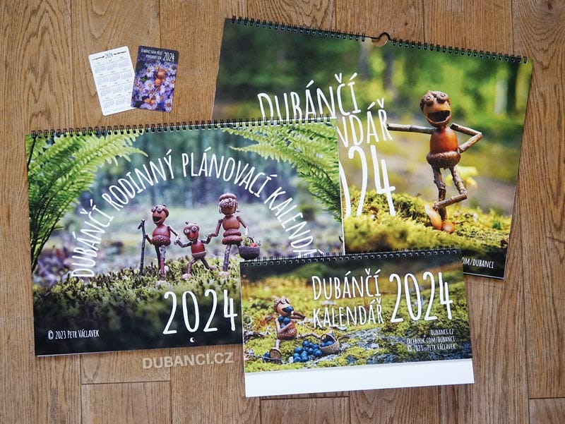 Dubánčí kalendáře 2024