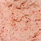 Heirloom Strawberry Honey Ice Cream