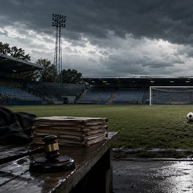Il rigore più lungo del mondo: assolto in sede penale, ancora imputato in sede tributaria, in attesa che qualcuno decida quanto vale il gol