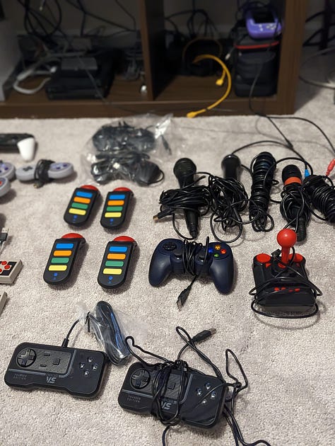 Lots of controllers!