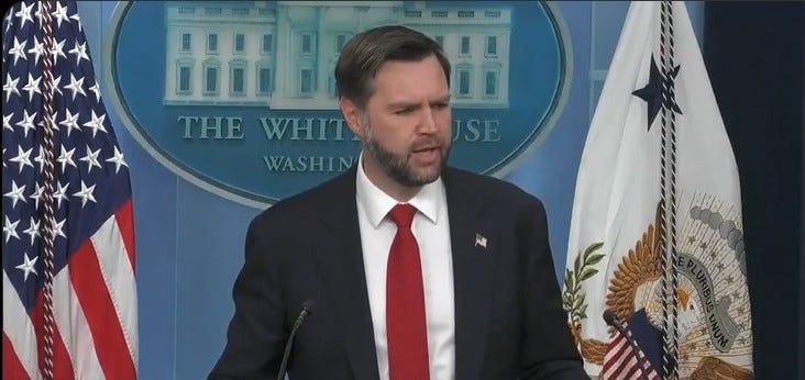 JD Vance Tried To Defend Trump's Surrender To Iran And It Was A Disaster