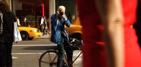 Bill Cunningham inside