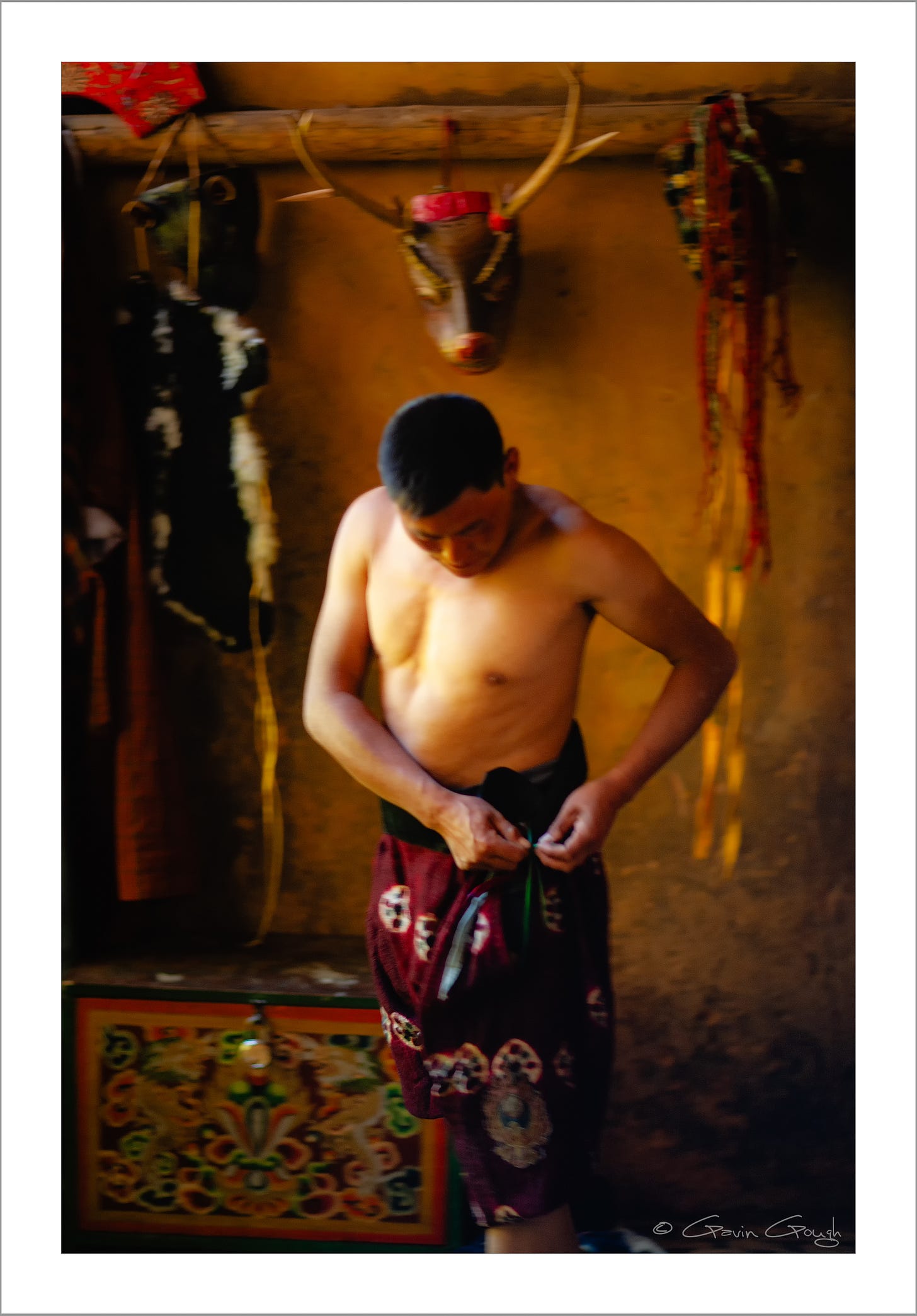 Thangbi Goemba, Bhutan. 1/30, ƒ/1.2, ISO 400, 85mm. © Gavin Gough