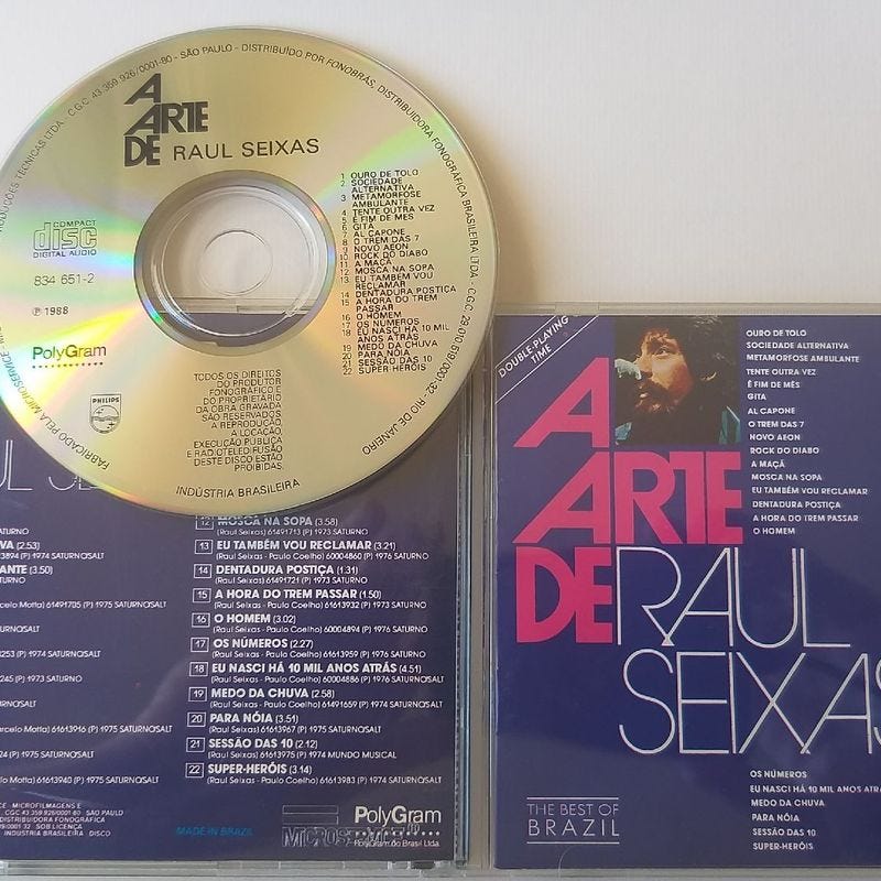 Cd a Arte de Raul Seixas | Usado 61111270 | enjoei