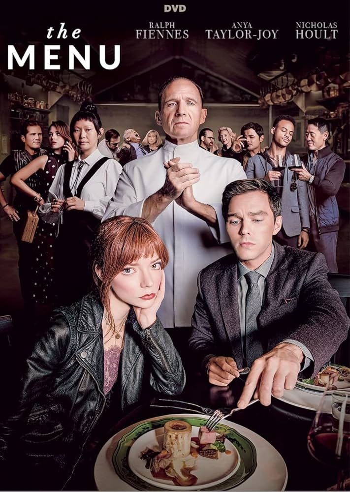 Amazon.com: The Menu : Ralph Fiennes, Nicholas Hoult, Anya Taylor-Joy,  Janet McTeer, John Leguizamo, Hong Chau, Mark Mylod, Zahra Phillips, Katie  Goodson, Betsy Koch, DanTram Nguyen, Adam McKay: Movies & TV