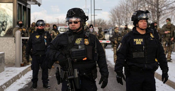 ICE will release body camera video only when seen in the agency's 'best interests,' policy says | Arab News PK ICE will release body camera video only when seen in the agency's 'best interests,' policy says | Arab News PK
