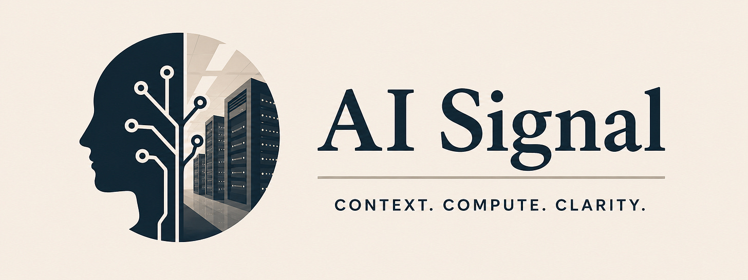 AI Signal banner AI Signal banner