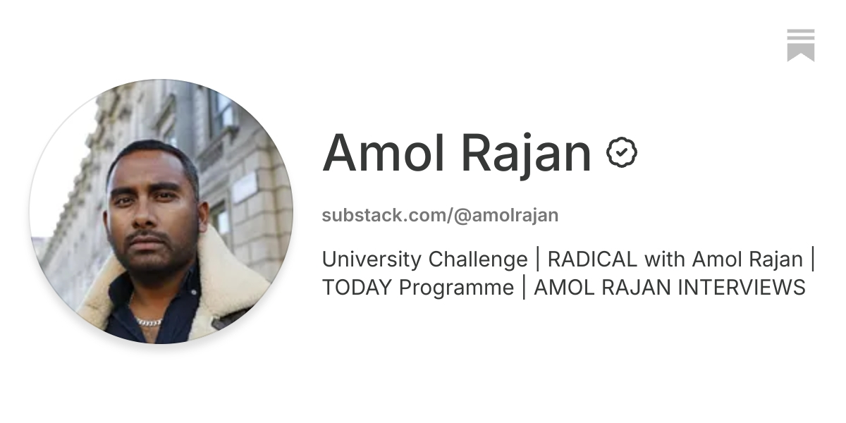 Amol Rajan | Substack