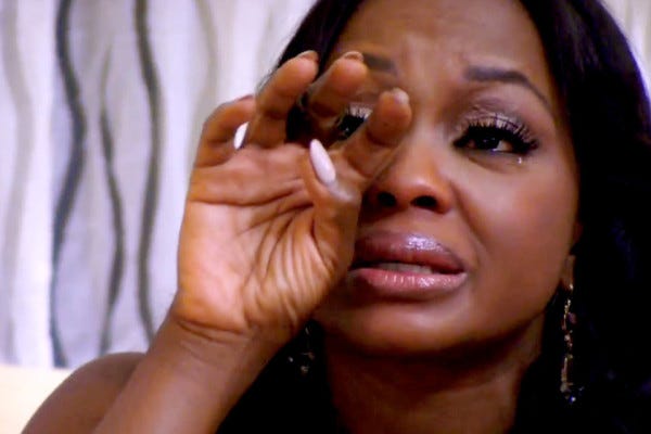 phaedra parks sad for kenya rhoa manilla 2015 phaedra parks sad for kenya rhoa manilla 2015