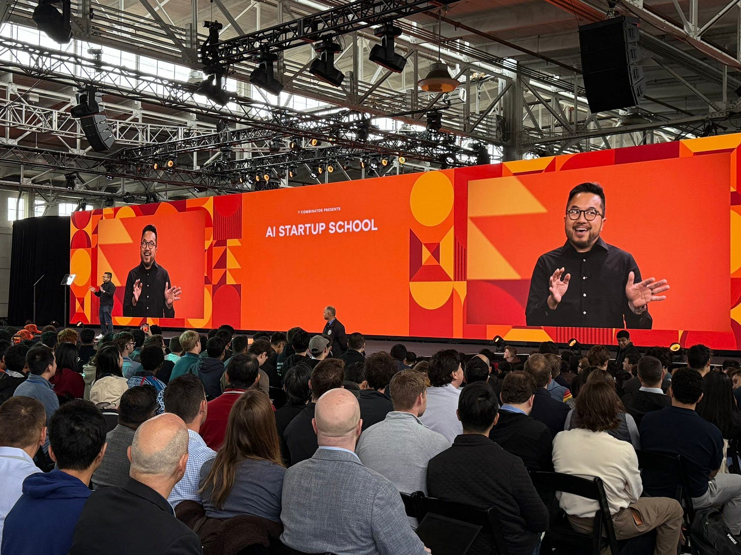Garry Tan (President, YC) at YC AI Startup School