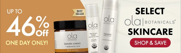 Get up to 46% Off on Select Ola Skincare Get up to 46% Off on Select Ola Skincare