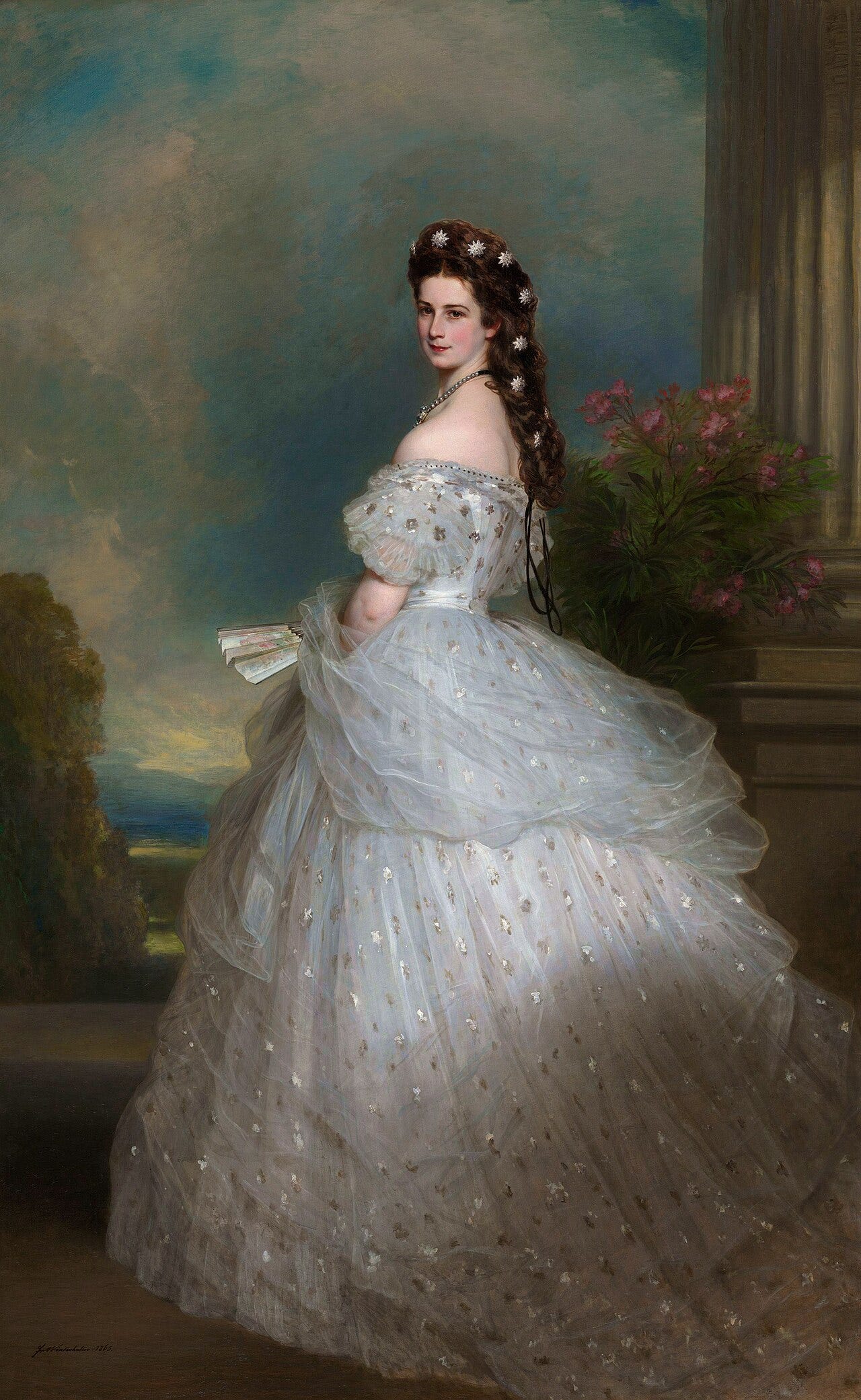 Empress with diamond stars