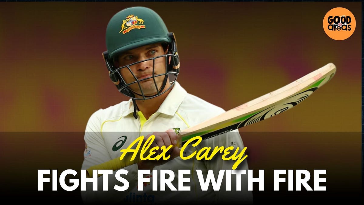 Alex Carey the firefighter