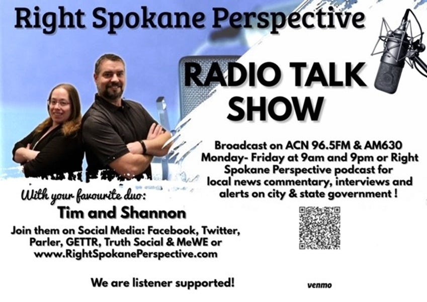 Diane Joins "Right Spokane Perspective"