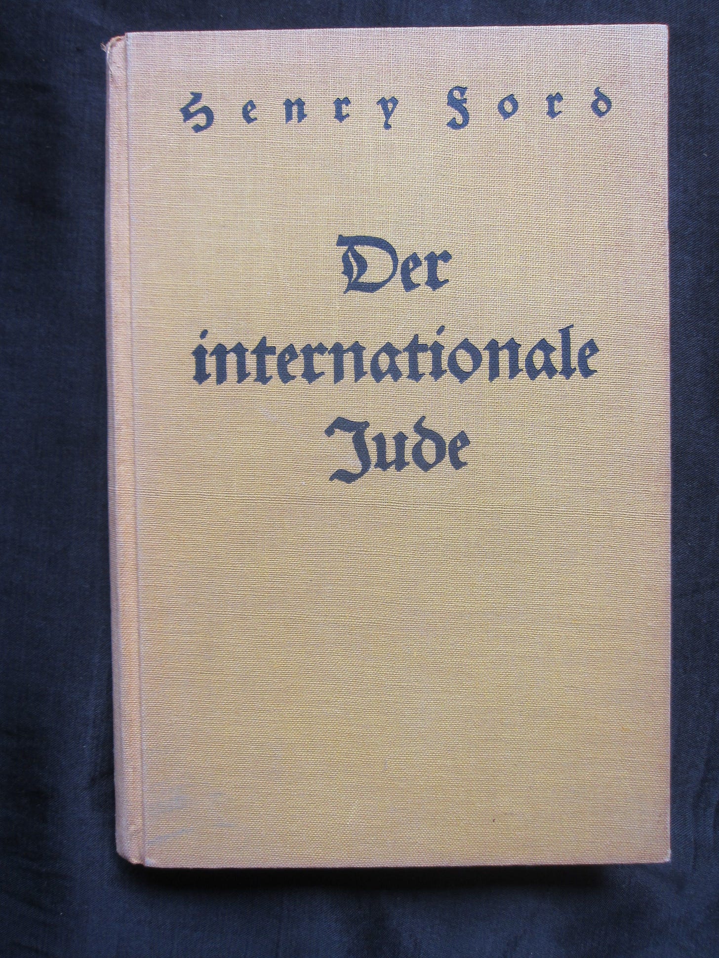 THE INTERNATIONAL JEW BY HENRY FORD 1938 by Henry Ford | Hardcover | 1938 |  | BIBLIO