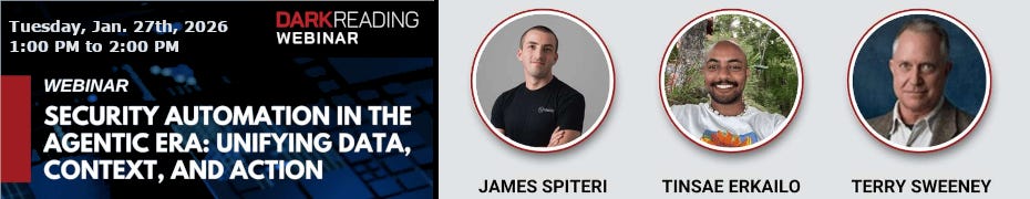 Security Automation in the Agentic Era: Unifying Data, Context, and Action (Jan. 27th)