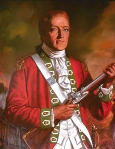 Painting of Patrick Ferguson