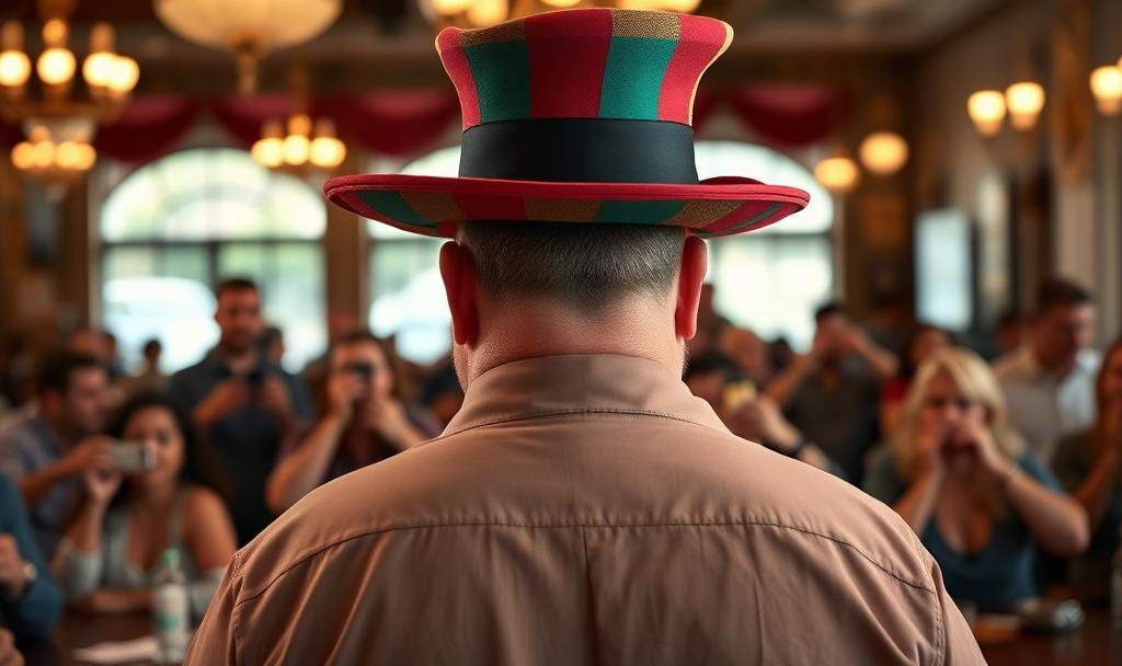 Mark H. Durgee Neurodivergent Coaching Practical Unmasking Birthdays late-diagnosed autism late-diagnosed ADHD Man is sung happy birthday in a public place