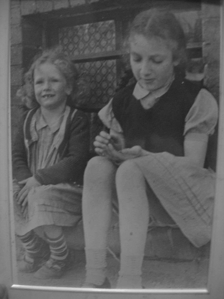 May be a black-and-white image of 2 people