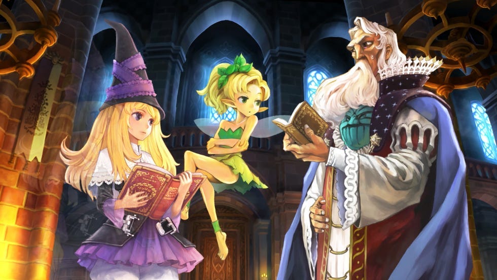 A screenshot from GrimGrimoire Once More for PS5, PS4 and Nintendo Switch.