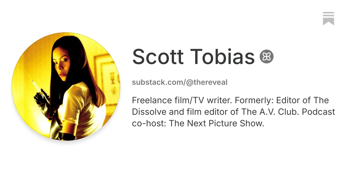 Scott Tobias | Substack