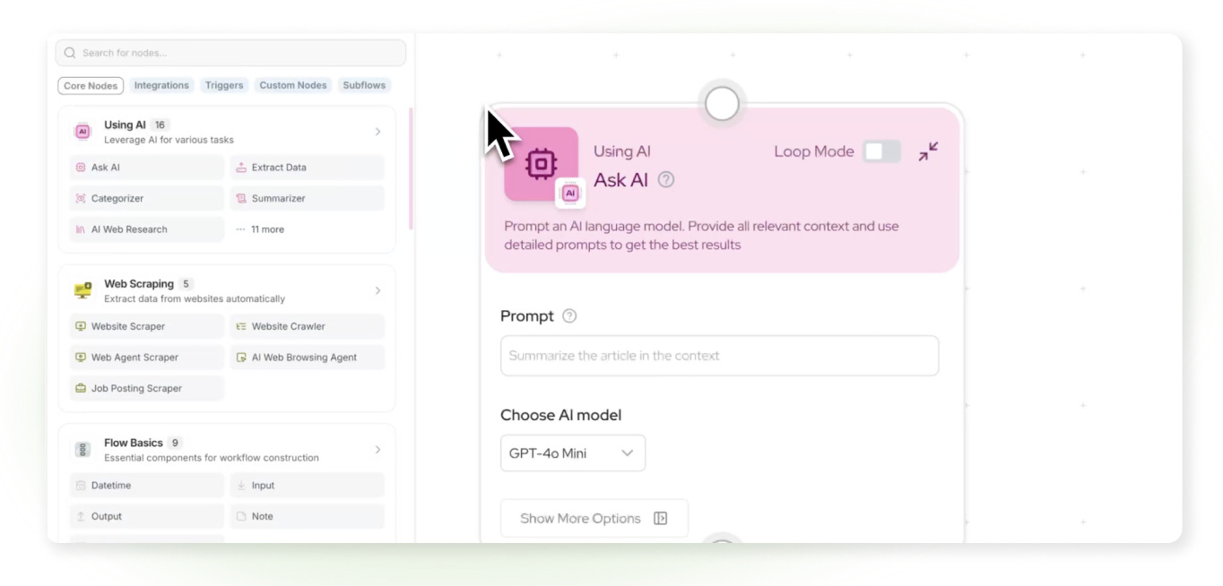 Gumloop - AI 自動化流程工具