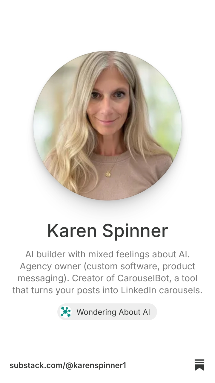 Karen Spinner | Substack