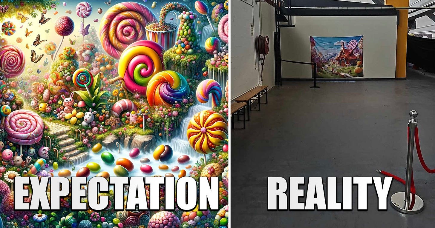 Families Scammed by AI Images That Promised Willy Wonka-Style Event |  PetaPixel