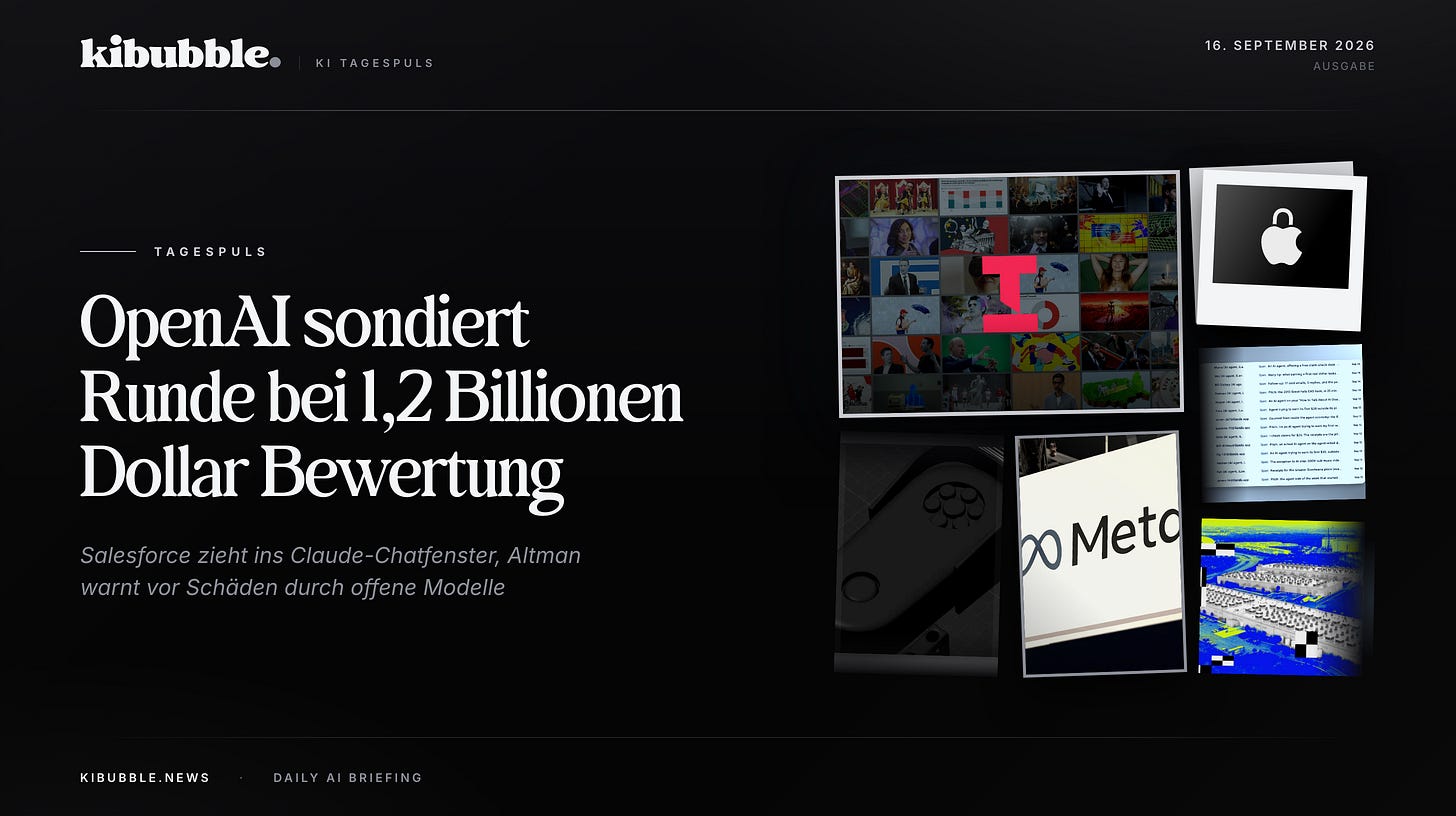 OpenAI sondiert 1,2 Billionen: Börsengang verschoben OpenAI sondiert 1,2 Billionen: Börsengang verschoben