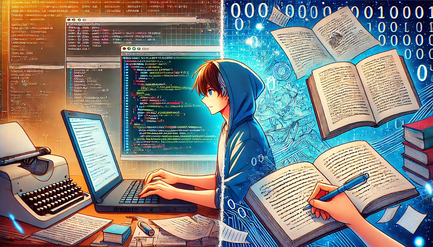 寫作和寫程式的共同點：從鍵盤開始的創作過程