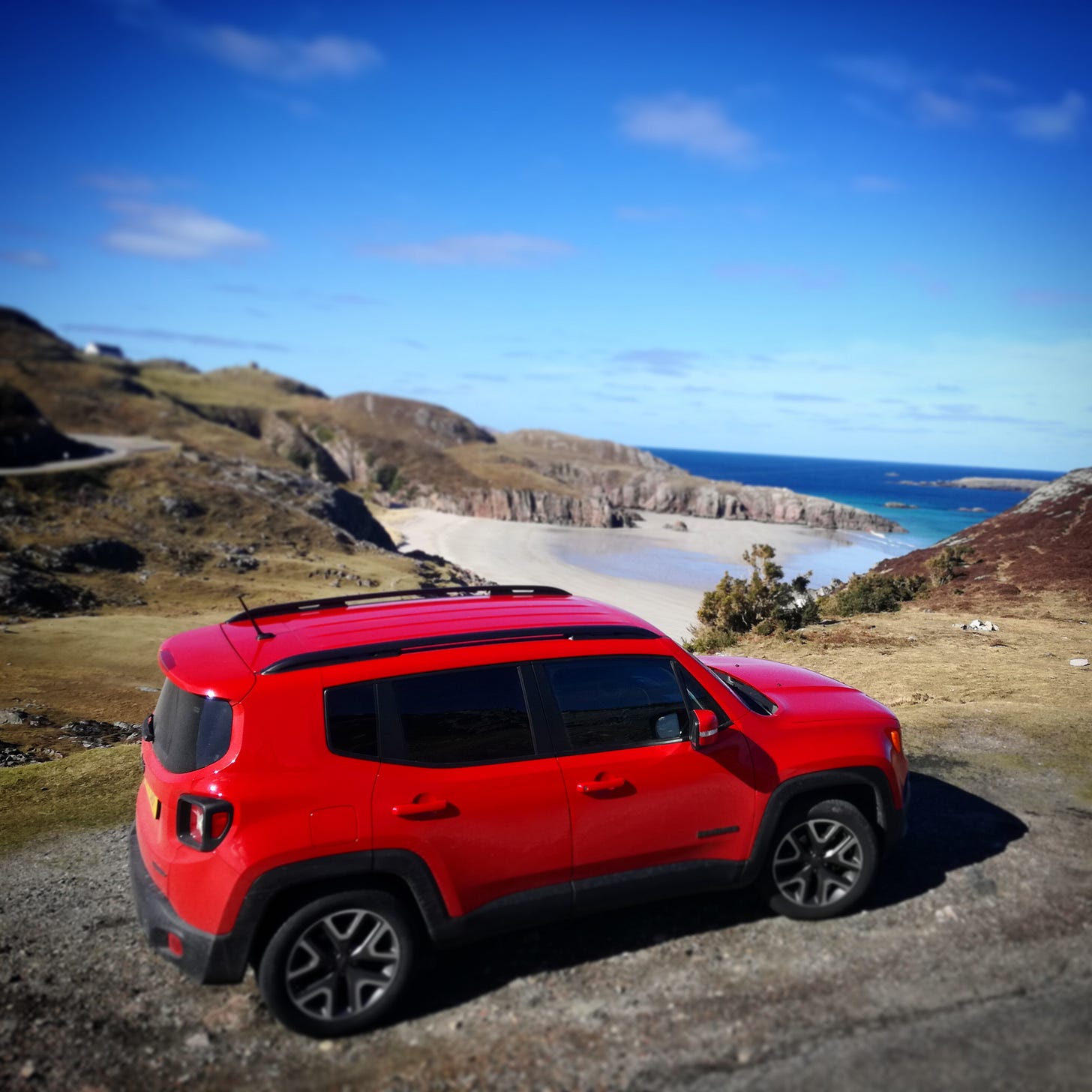 Road trip Scotland with Jeep Renegade