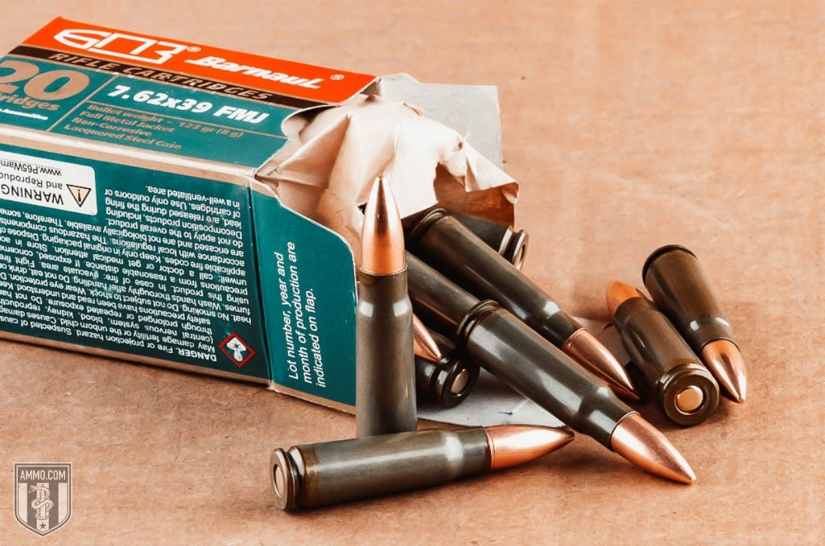 7.62x39 ammo