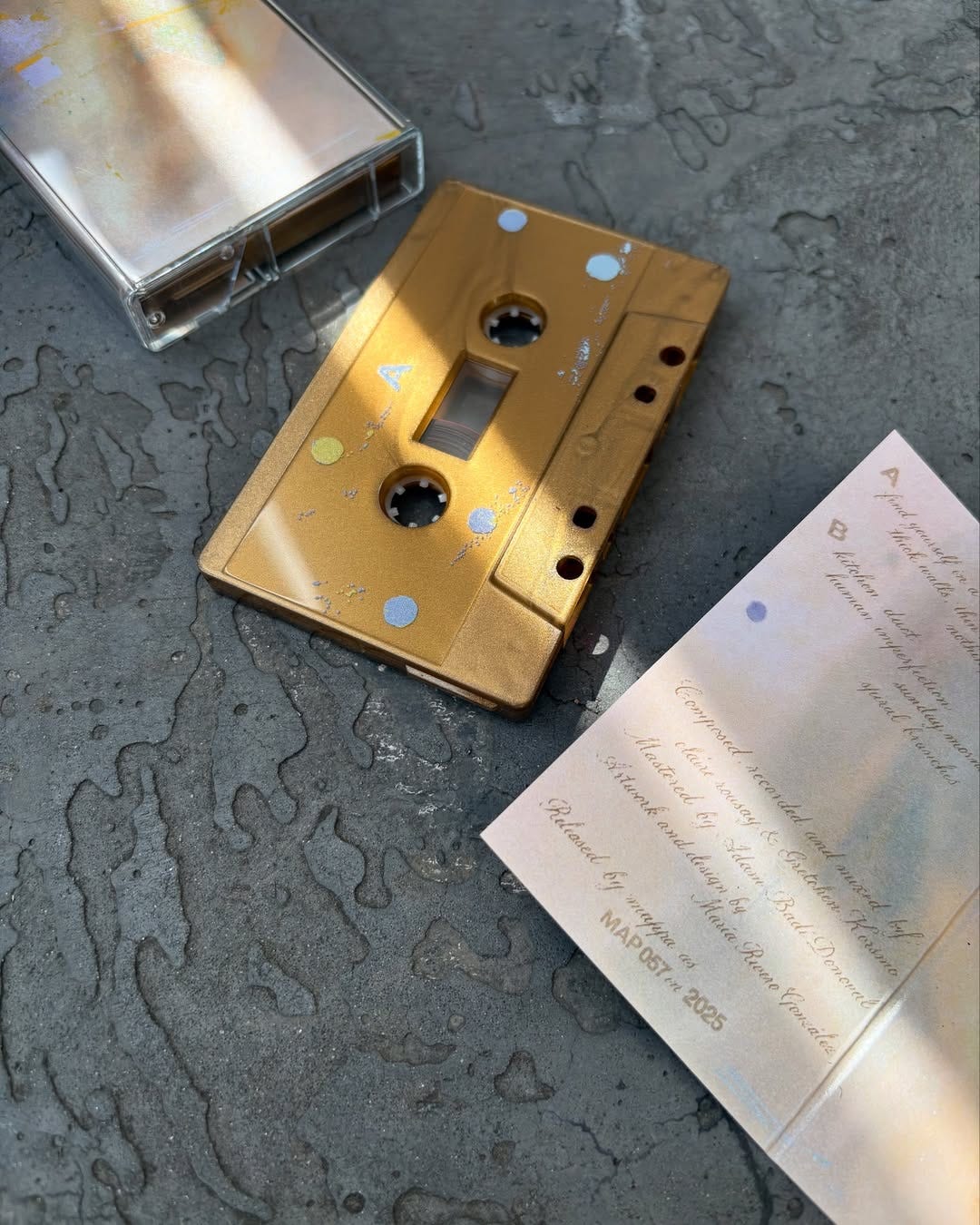 claire rousay & Gretchen Korsmo, quilted lament, (Limited Edition Cassette, Digital album), MAP057, mappa, 2025