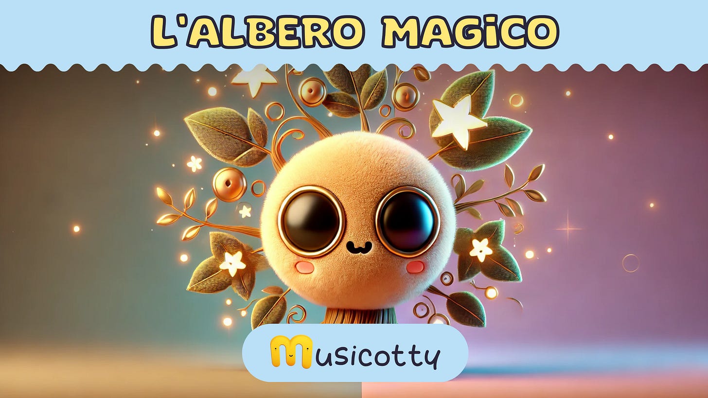 Scopri la magia e l’amicizia con "L'Albero Magico" dei musicotty
