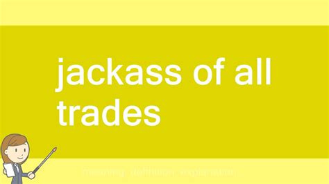 jackass of all trades - YouTube