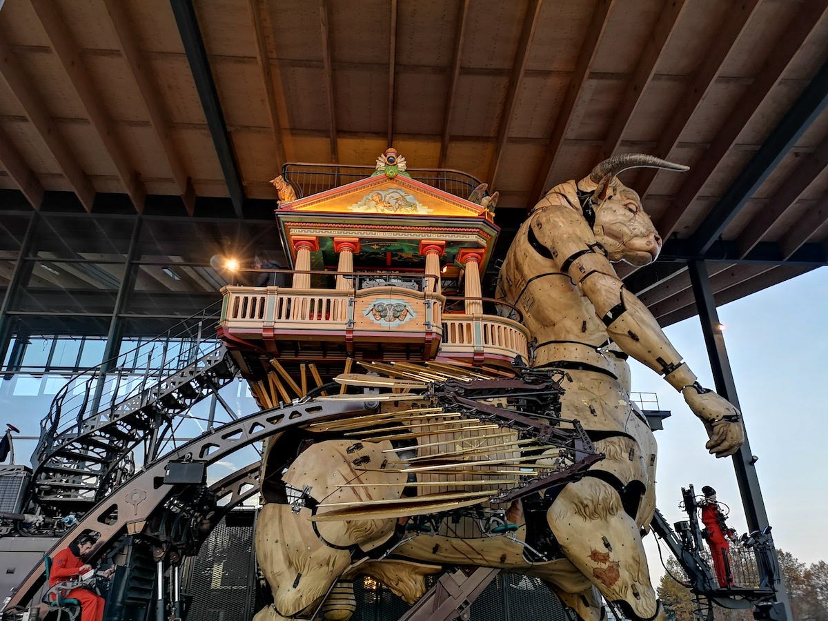 The Minotaur at La Halle de la Machine