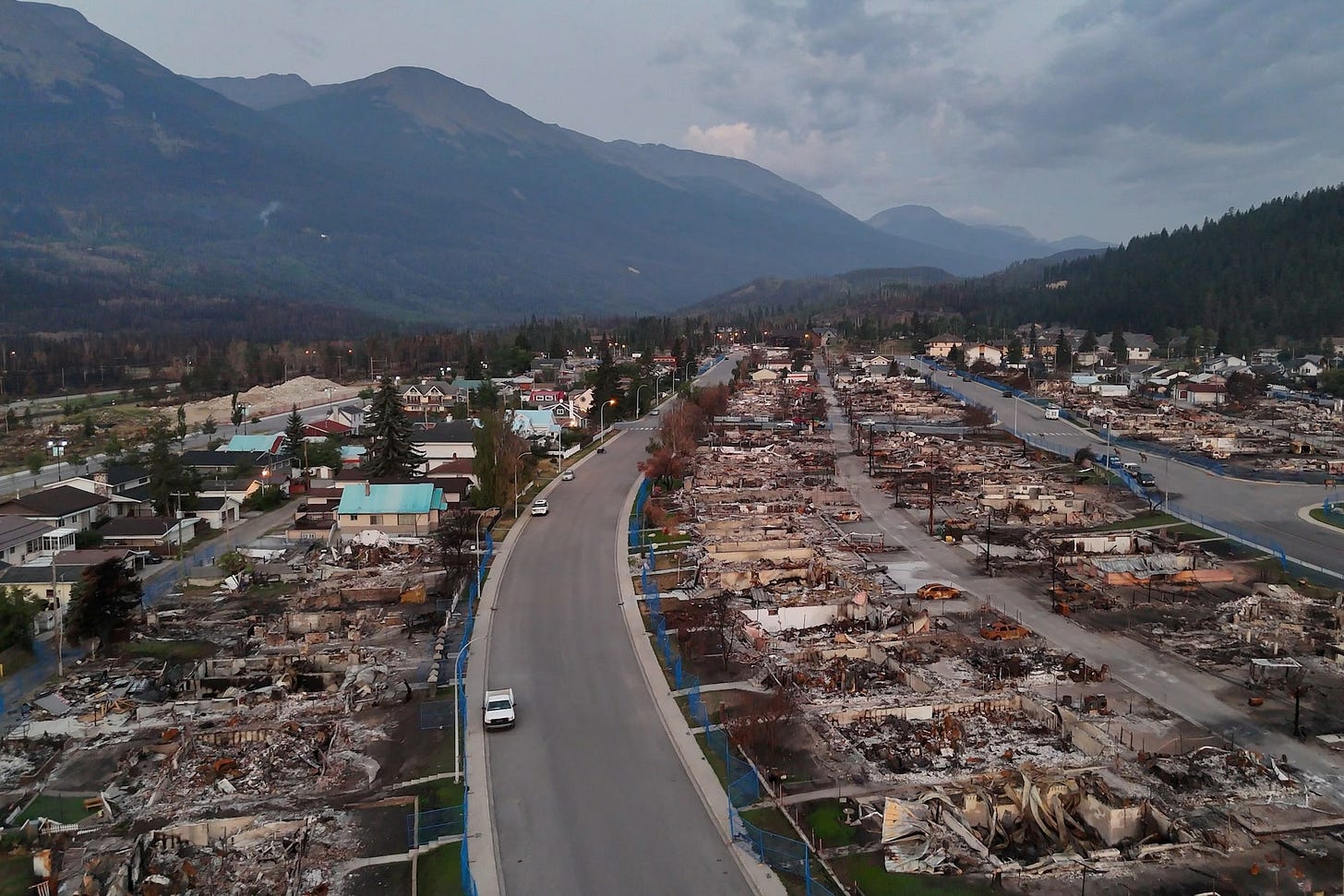 Drone images show wildfire devastation in Jasper Drone images show wildfire devastation in Jasper