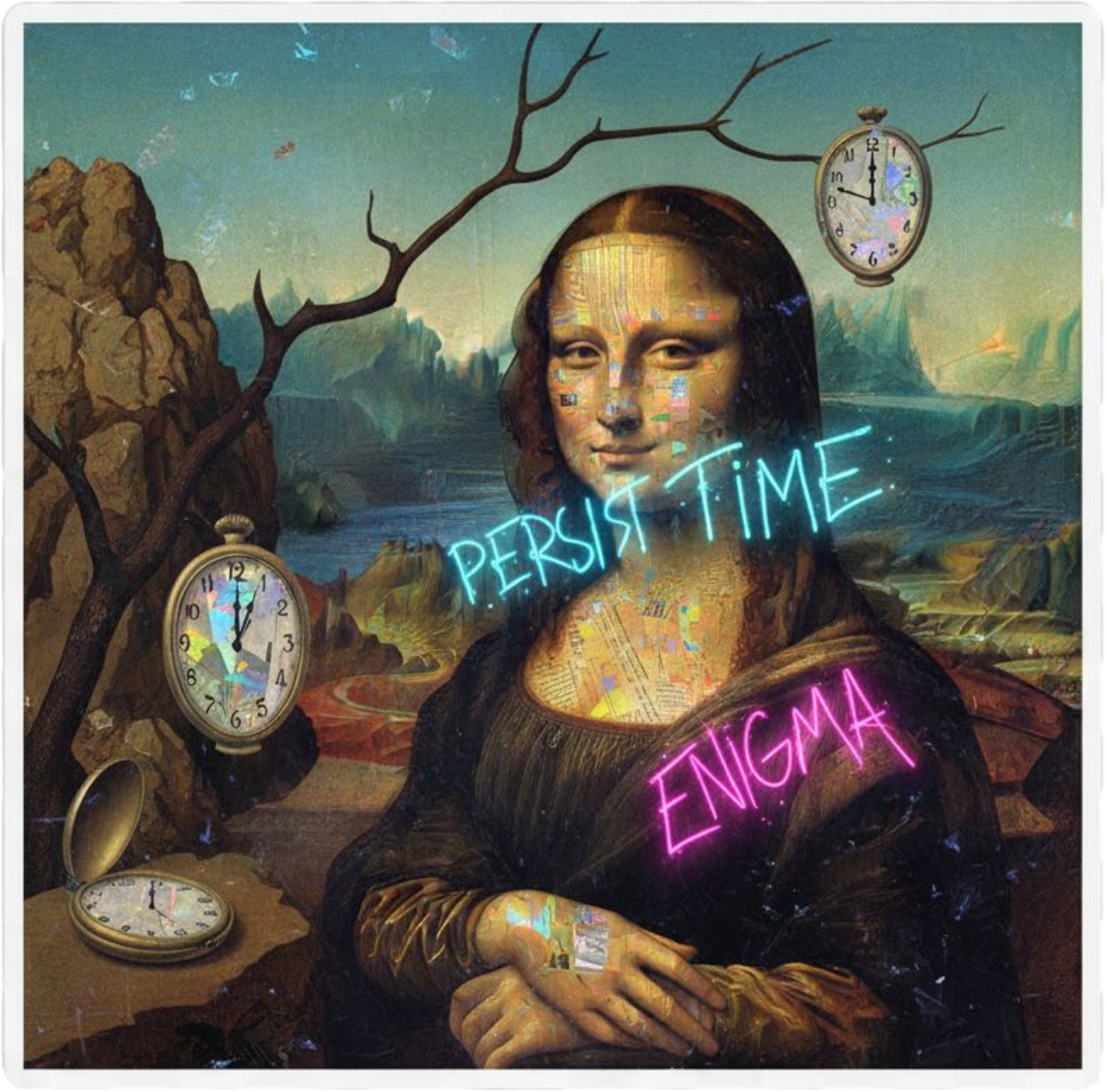 Persist Enigma remix, Dali's time meets Mona Lisa
