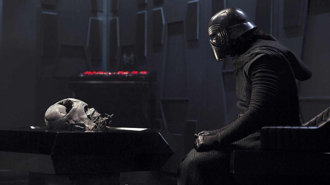 Kylo Ren and the weight of legacy in The Last Jedi - "Let the Past Die?" Nah, Just Let Your Star Wars Expectations Chill Out, Dad - Tatooine Sons