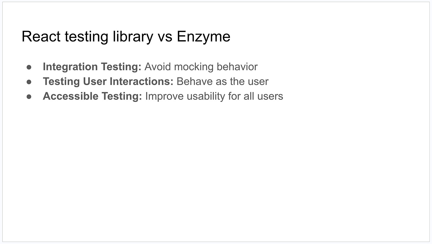The same image as above but the description is significantly shorter. Each bullet point is one line