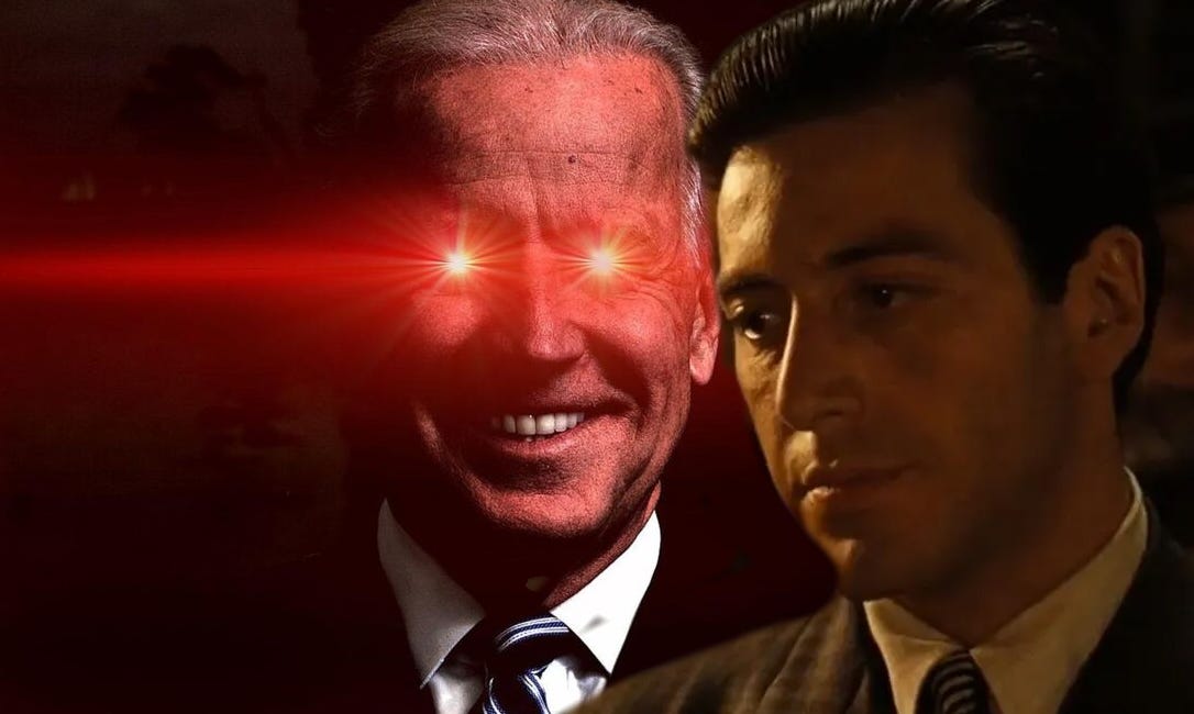 Dark Brandon Godfather Moves