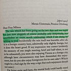 on reading books and not sharing them