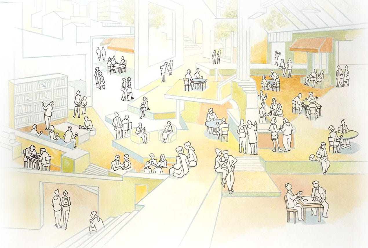 Ray Oldenburg & Karen Christensen: third places, true citizen spaces | The  UNESCO Courier