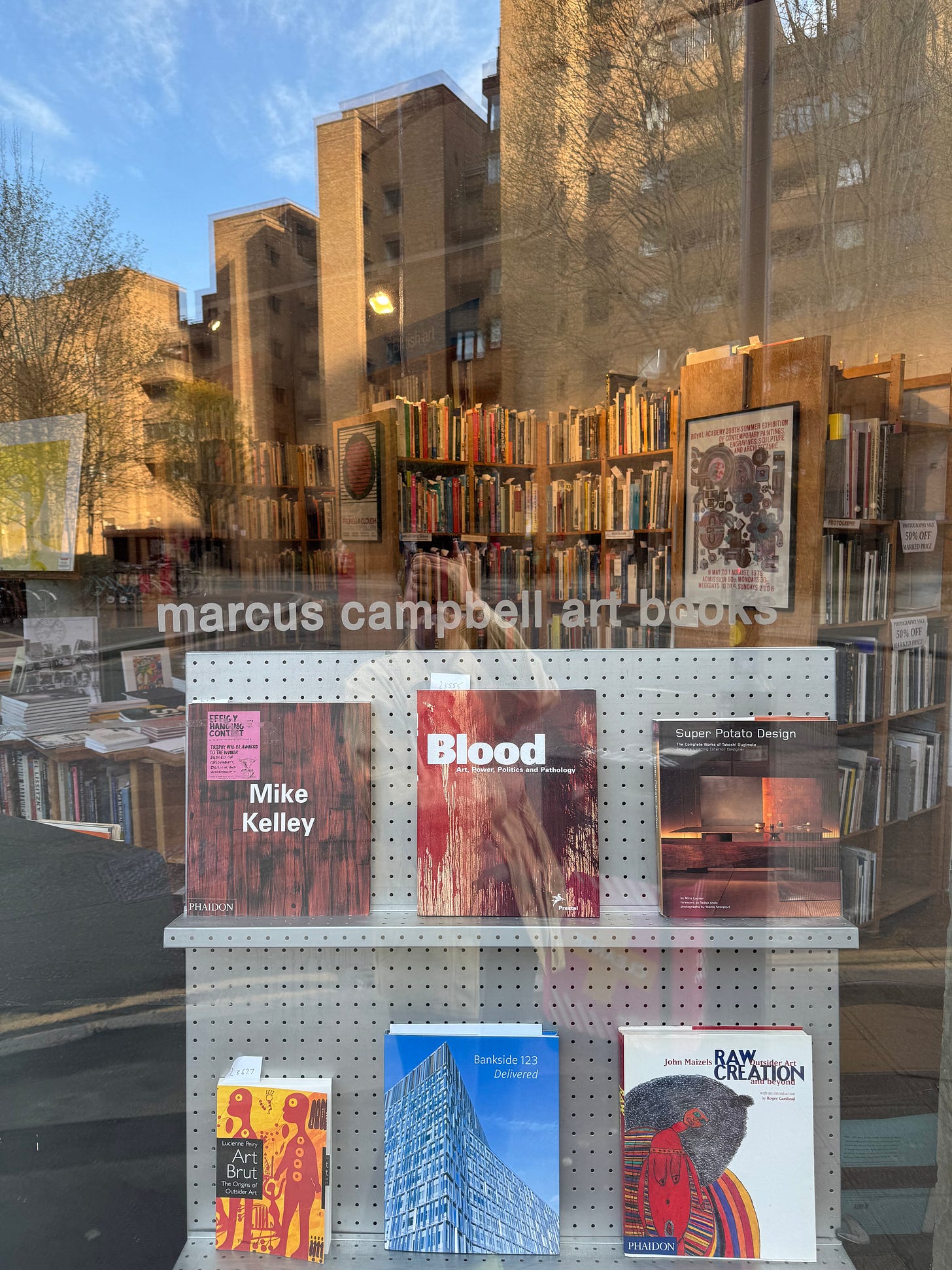 Best Art & Fashion Bookstores in London Marcus Campbell art books