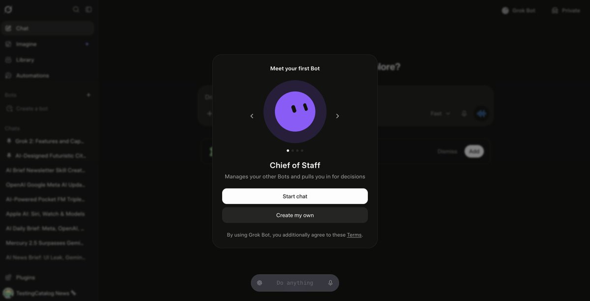 Grok Bot kommt ins Web: Grok-Heavy-Nutzer bauen ihre Bots jetzt direkt im Browser