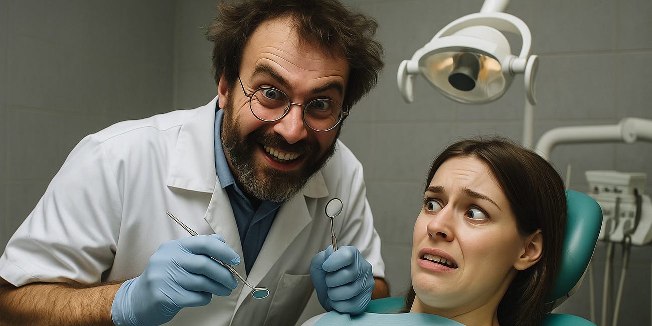 Saturday Report 9/27/25 — True Story Alert! Is your dentist also trying to scare or hurt you because you’re a liberal?