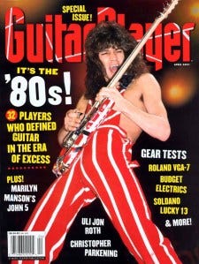 Guitar Player April 2001 Featuring Eddie Van Halen Guitar Player April 2001 Featuring Eddie Van Halen