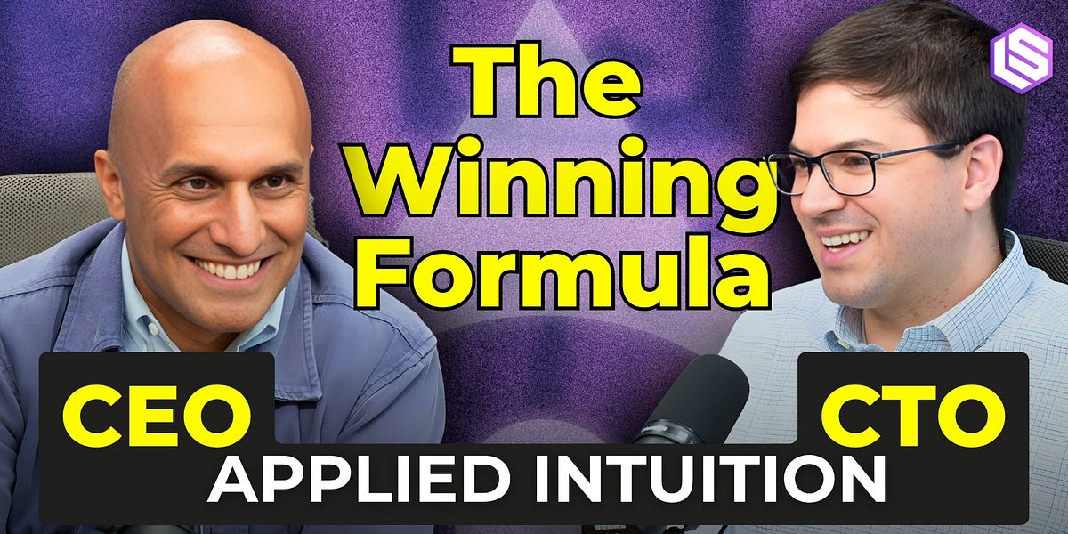 Physical AI that Moves the World — Qasar Younis & Peter Ludwig, Applied Intuition