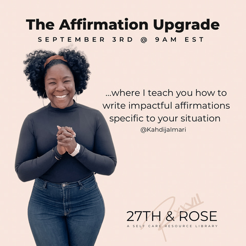 Affirmation party by Kahdija Imari Affirmation party by Kahdija Imari