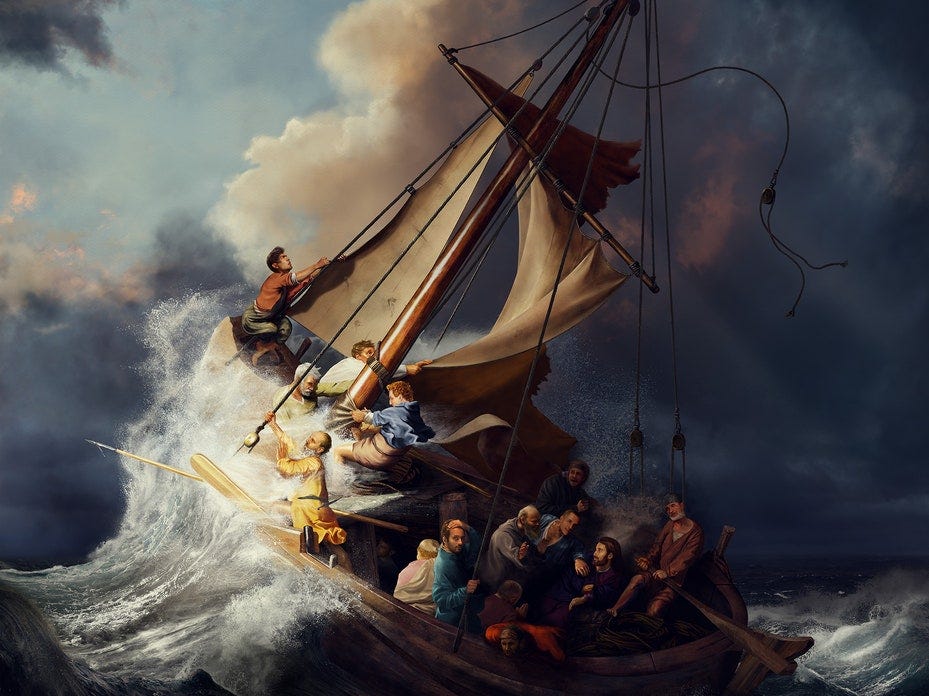 Storm on the Sea - Academia Aesthetics
